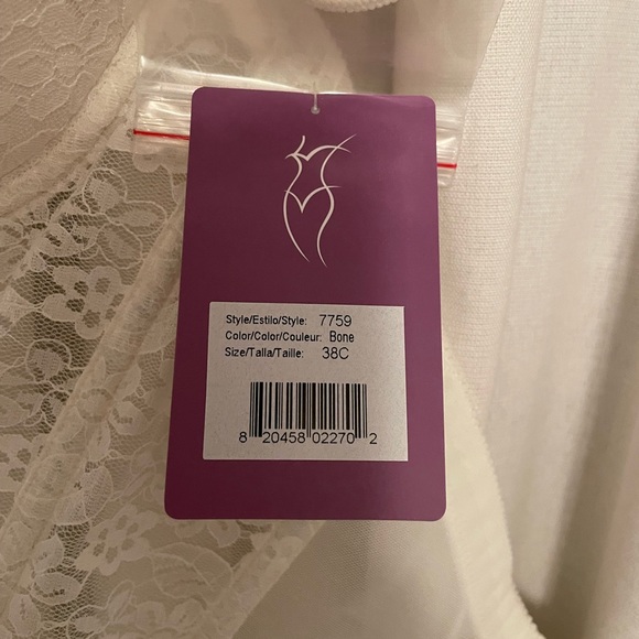 Dominque Bone Corset 38C; NWT - Picture 3 of 4